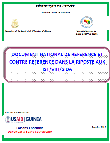 DOCUMENT NATIONAL DE REFERENCE ET CONTRE REFERENCE DANS LA RIPOSTE AUX ...